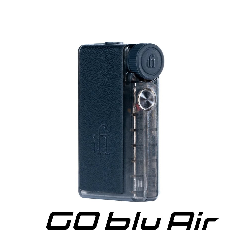 iFi Audio GO blu Air｜31g 隨身 Hi-Fi 藍牙接收器｜磁吸夾設計 × Cirrus Logic 解碼 × 10 小時續航
