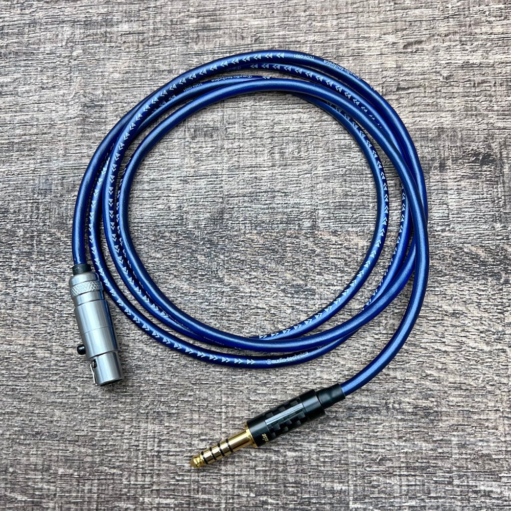 大力揚 Power Praise CAB199 日本鐵三角 TD04-0501 4.4mm平衡公 轉 mini XLR 4PIN 母 轉接線