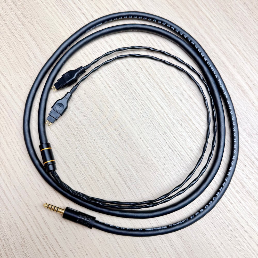 Power Praise 大力揚 × 鐵三角 CAB221 HD600/HD650/HD660 耳機升級線｜四芯無氧銅導體
