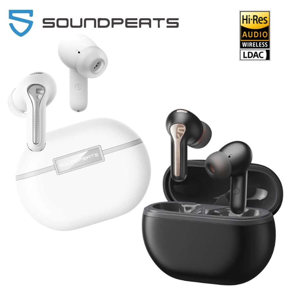 【SoundPeats】Capsule3 Pro 真無線藍牙耳機｜LDAC/抗風噪/ANC｜藍芽5.3