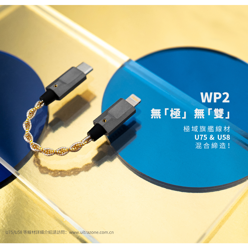 Luxury & Precision(精奢樂彼) WP2 Lightning / Type C USB DAC 小尾巴 升級線
