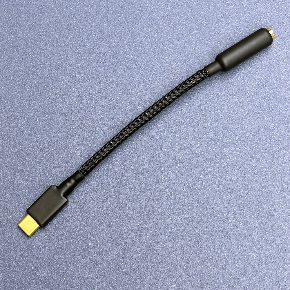 大力揚 Power Praise 銀魂 DL050 Type C to 3.5mm母座(可選支援麥克風規格) USB DAC 隨身耳擴 小尾巴