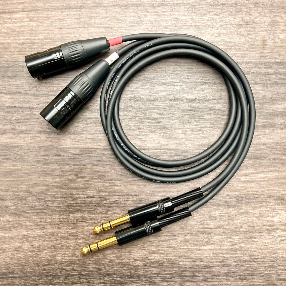 大力揚 Power Praise CAB210 T-Lab 6.3mm TRS 公 -XLR 3pin 公 平衡傳輸線｜聲音厚實 精準定位