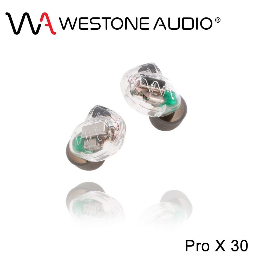 美國Westone Pro X 30 三動鐵可換線式耳道式監聽耳機