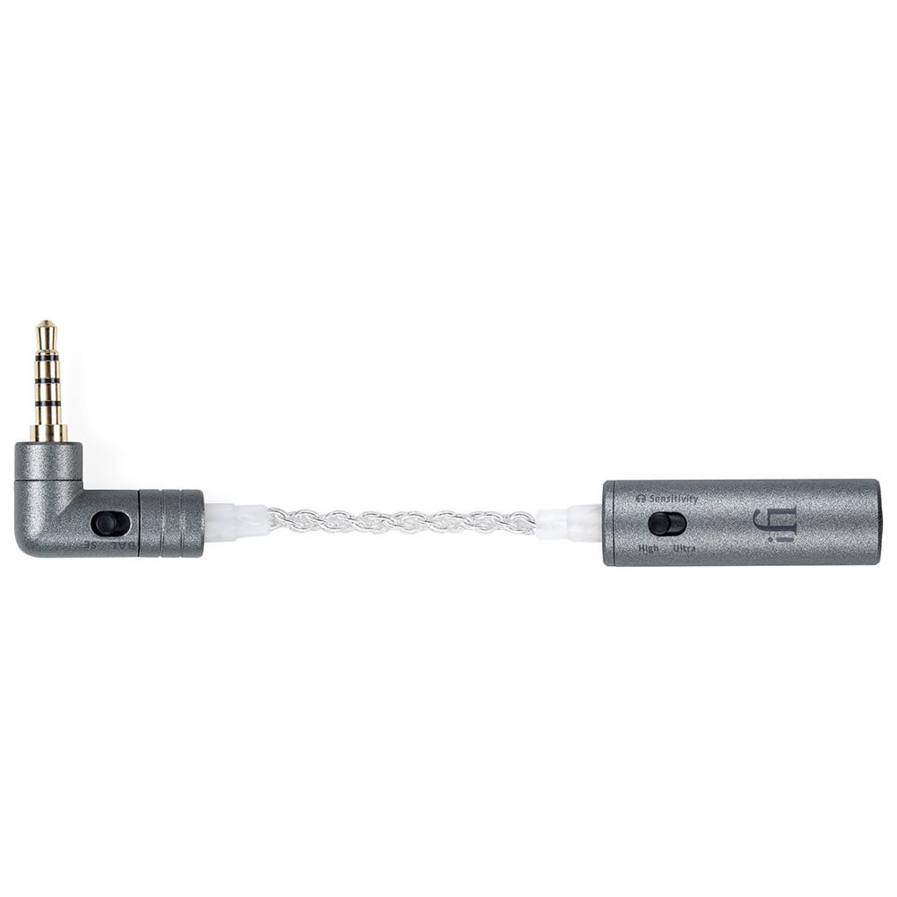 英國 iFi Audio iEMatch+ 高阻抗線 3.5 mm TRS TRRS 解決高敏耳機背景底躁