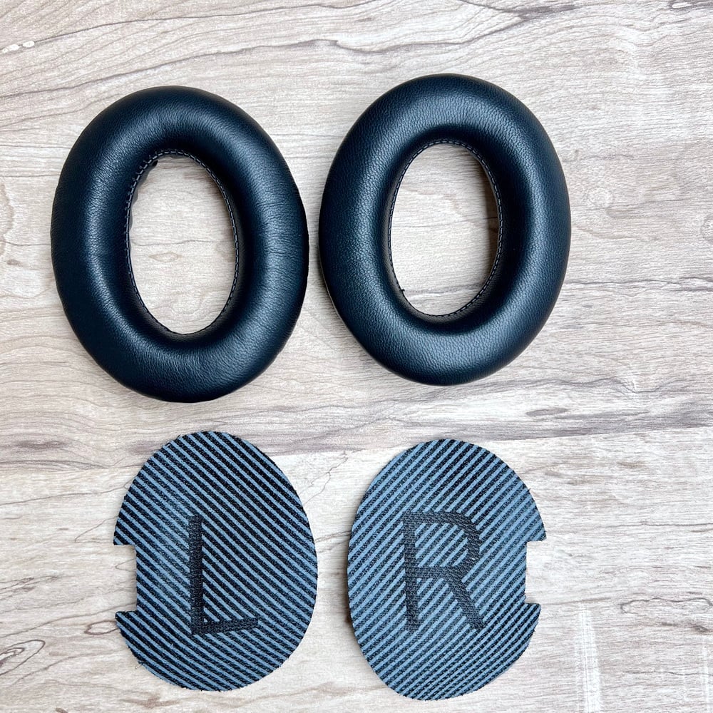 BOSE HP-QC-VP-GL QuietComfort、QC45、QC35、QC25、QC15、QC2、AE2 副廠 小羊皮 替換耳罩 一對