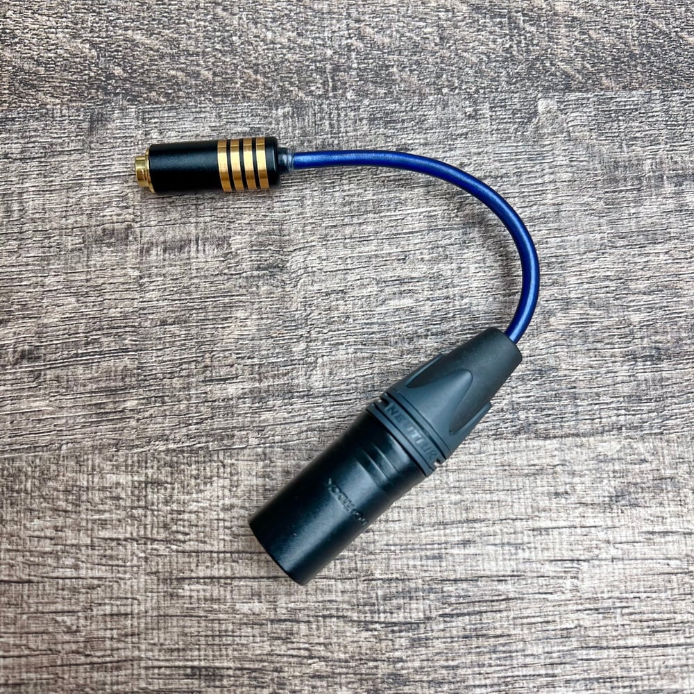 大力揚 Power Praise CAB145/0.15 鐵三角TD04-0501 單4pin XLR公 平衡 轉 4.4mm平衡母座 適用HA-1 U-05