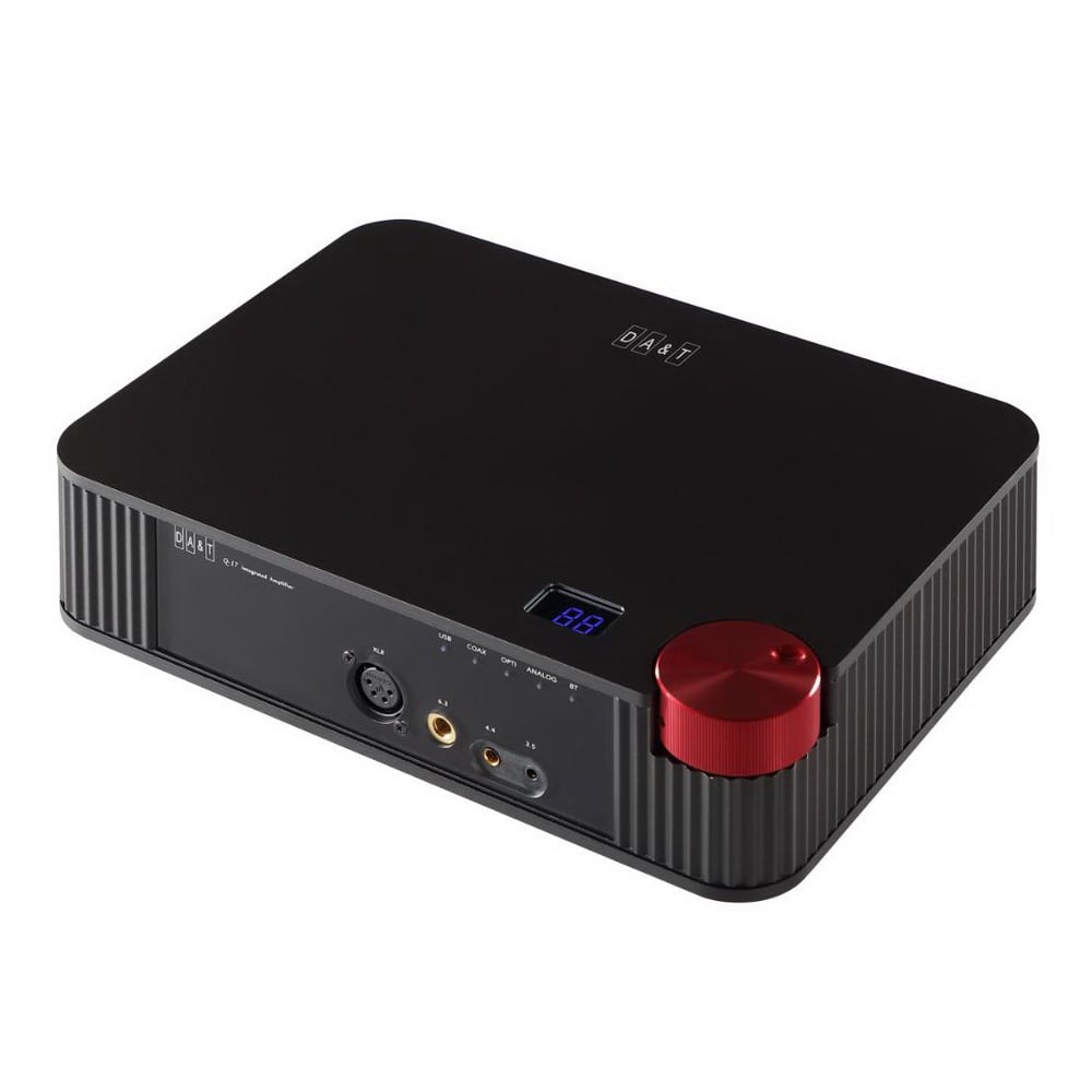 DA&T 谷津音響 Q-17 綜合擴大機｜USB DAC・平衡耳擴・DDS 數位前級輸出
