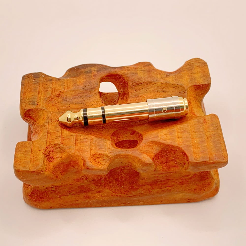 Power Praise 大力揚 PPADP001 6.3mm公轉接3.5mm母 鍍金接點耐拔插,金屬外殼更耐用