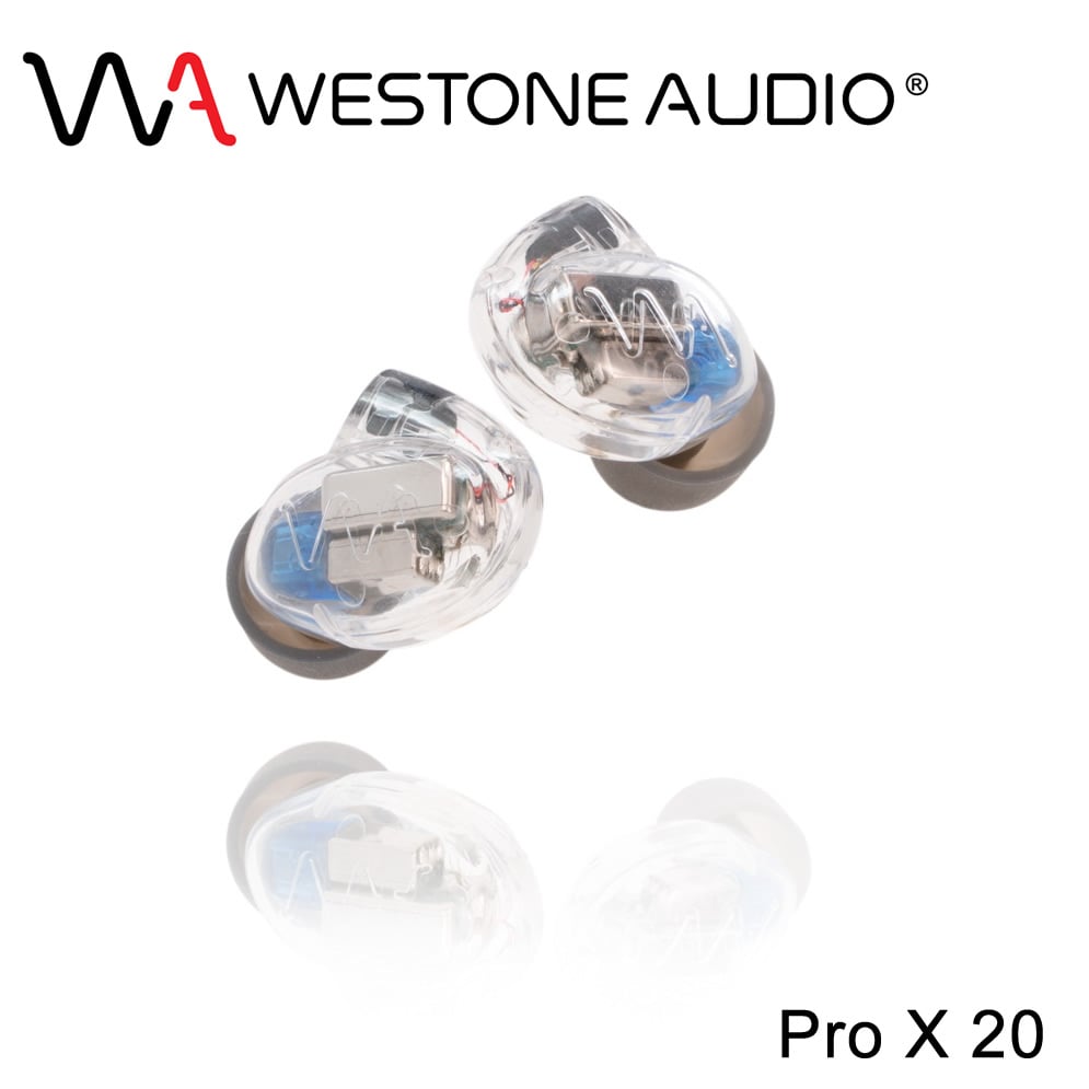 美國Westone Pro X 20 雙動鐵可換線式耳道式監聽耳機