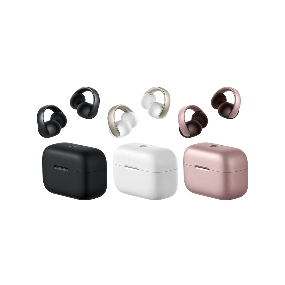 Soundcore AeroClip 潮流開放式耳夾耳機｜Hi-Res金標音質 舒適穩固配戴