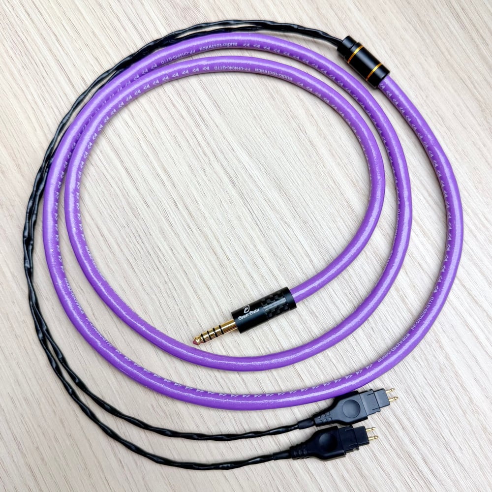 Power Praise 大力揚 × 鐵三角 CAB222 HD600/HD650/HD660 耳機升級線｜單晶銅鍍銀混合導體