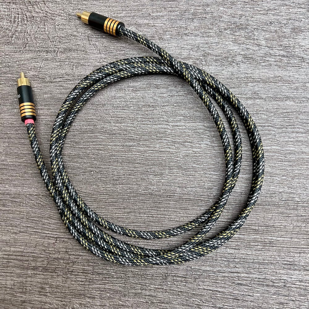 大力揚 x Monster CAB060 同軸 重低音喇叭 RCA 訊號線 ｜雙絞對 OFC 導體