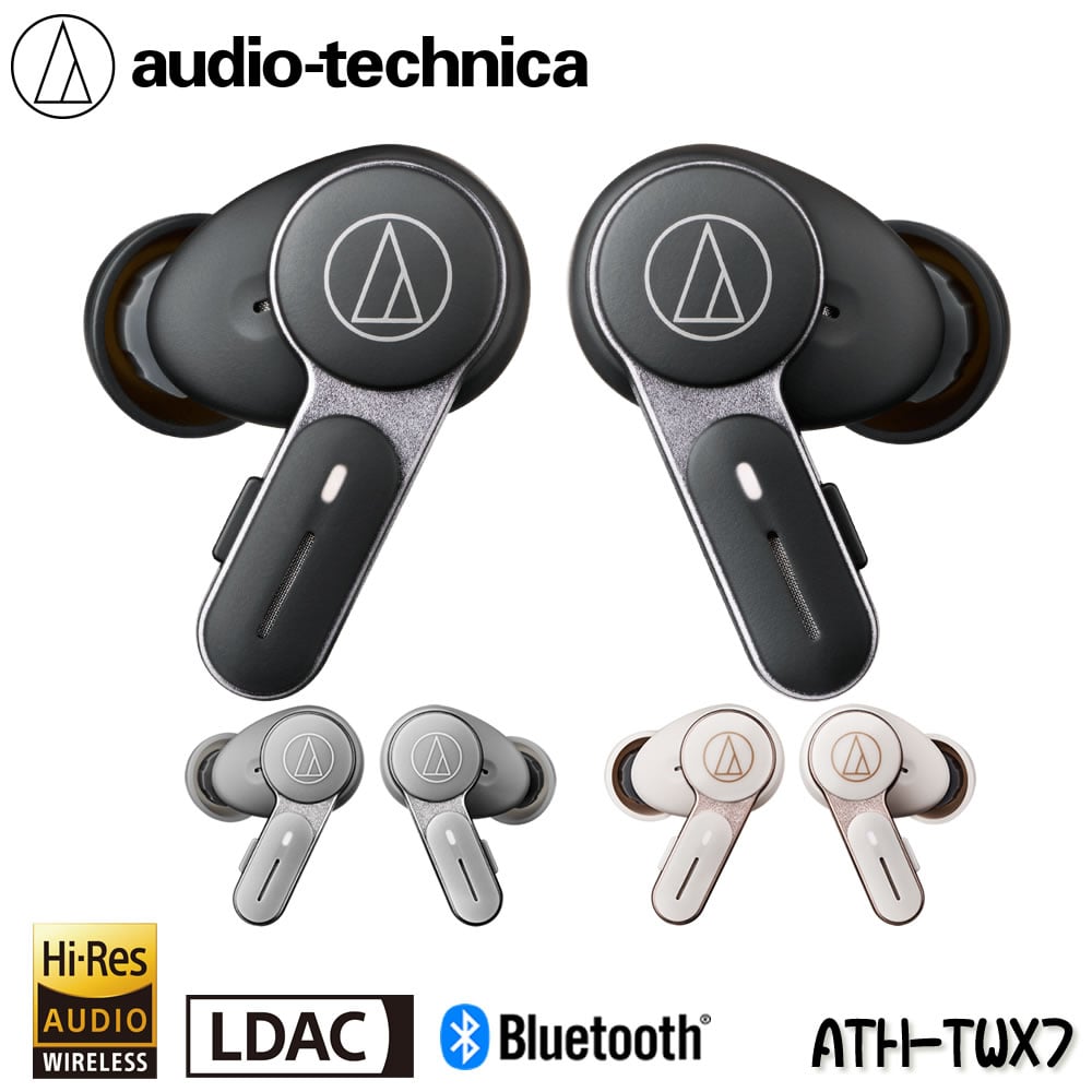 Audio-Technica 日本鐵三角 ATH-TWX7 真無線藍牙 耳道式耳機 主動降噪 LDAC