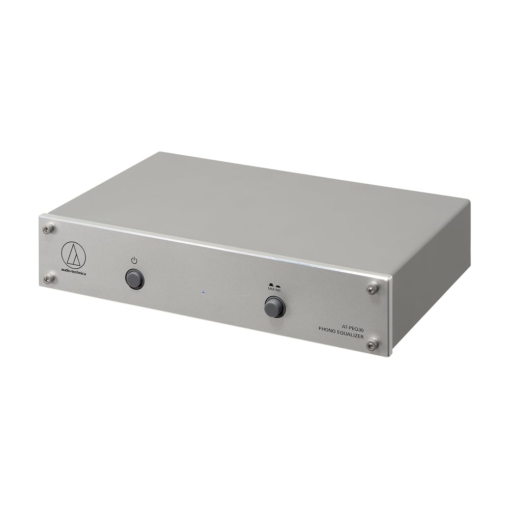 Audio-Technica AT-PEQ30 高音質 MM/MC 唱頭等化器 搭配 Power Praise CAB206 完整黑膠升級方案