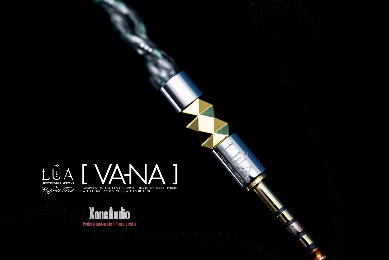 LUA x Xone Audio 聯名作品 VaNa 7N OCC石墨烯純銀混合旗艦升級線｜靜水般沉穩，讓音樂慢慢展開