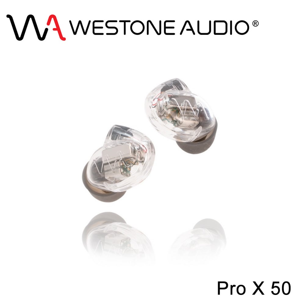 美國Westone Pro X 50 五動鐵可換線式耳道式監聽耳機