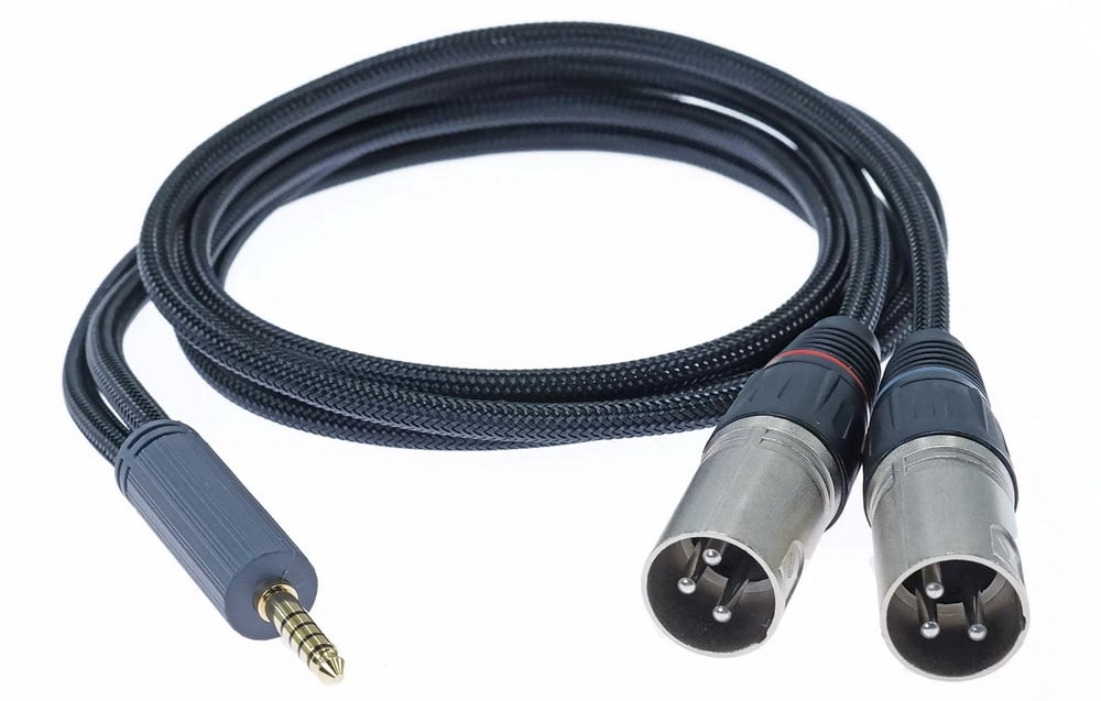 iFi Audio 4.4mm to XLR Cable SE 4.4mm轉接 雙 XLR 3pin 公 平衡訊號線