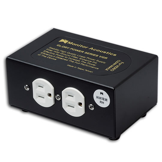 Monitor Acoustics 靜神 GLORY VGR 兩孔電源清淨處理器｜進階影像專用，畫質細膩全面再升級