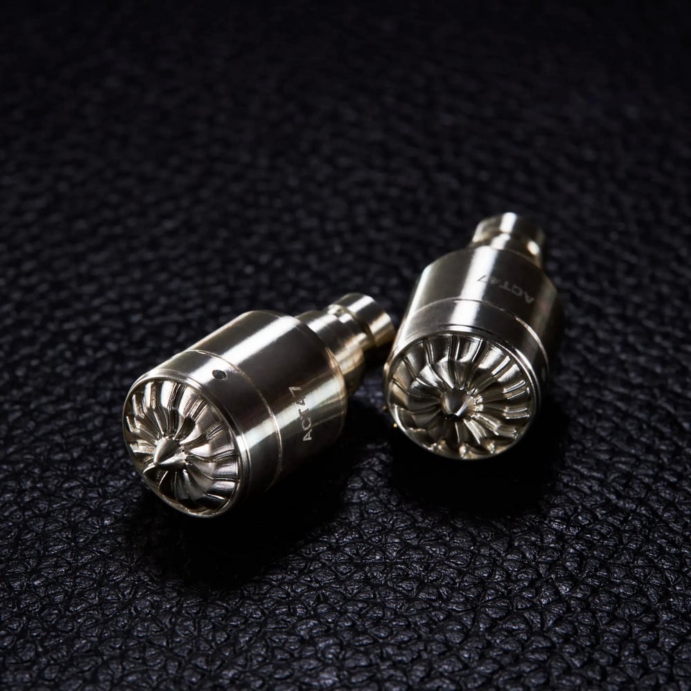 日本 Acoustune HS2000 ACT47 可換式腔體 純銀打造外殼 日本製鈹薄膜