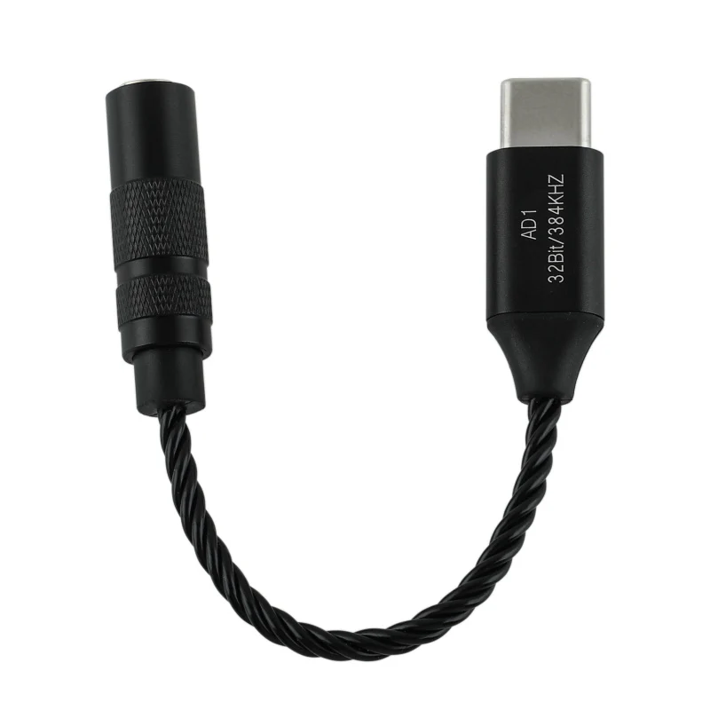Kiwi Ears AD1 USB DAC轉接線 Type-C高解析解碼 小尾巴 3.5MM 耳麥支援