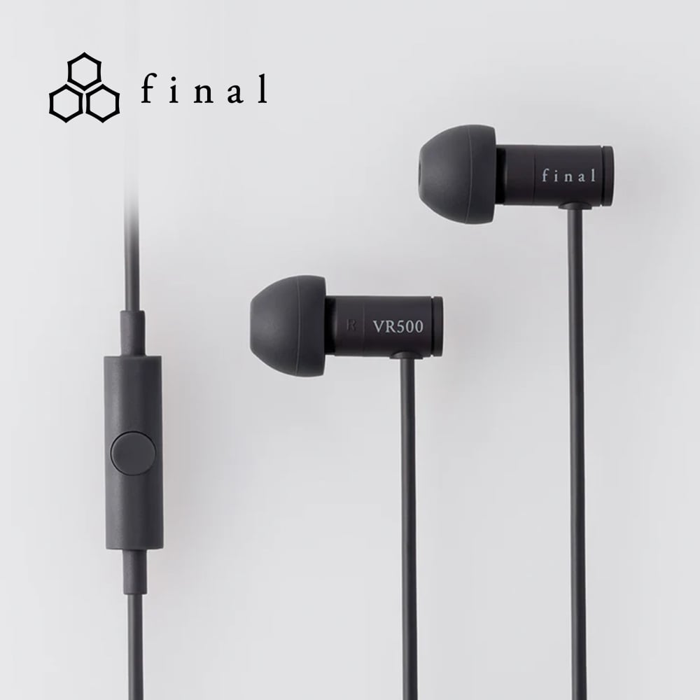 日本 Final VR500 for Gaming 入耳式耳機麥克風 耳道式
