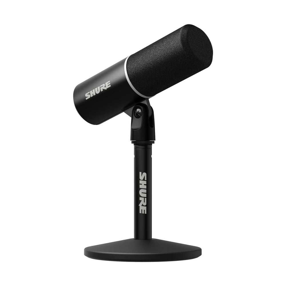 SHURE MV6 Gen 2 第二代 USB 電競麥克風｜動圈心形指向・即時降噪・自動音量・黑白雙色
