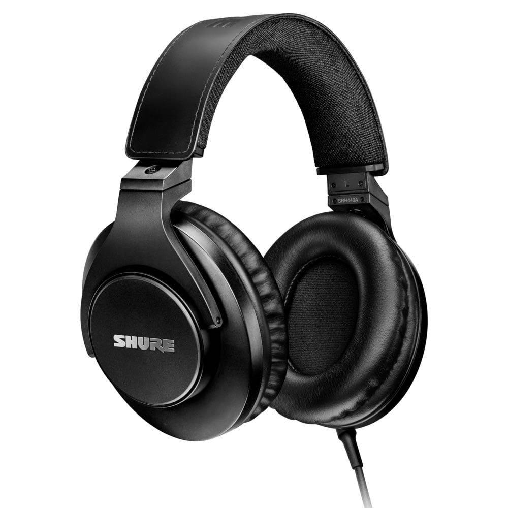 美國 SHURE SRH440A 新版 耳罩式 監聽耳機 (台灣公司貨)