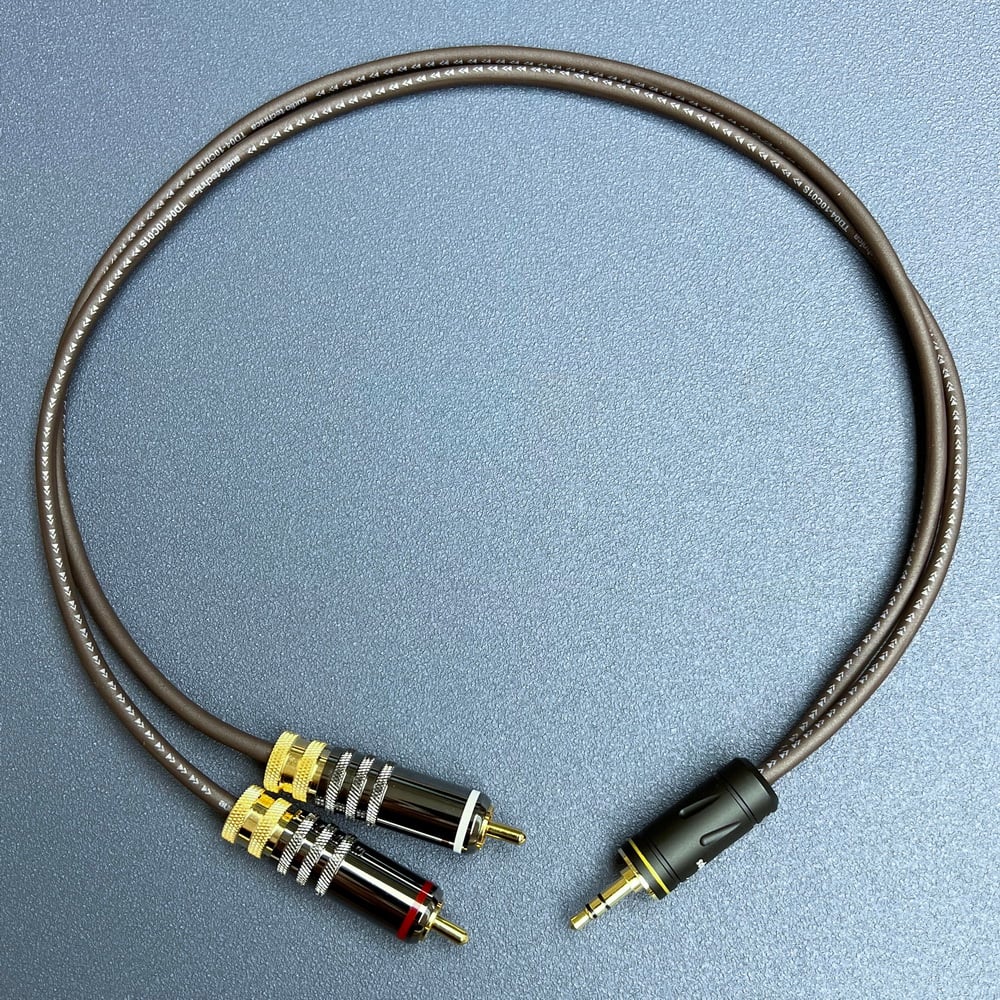 大力揚 Power Praise CAB129 維納斯Venus 系列 6N無氧銅鍍銀混編 立體3.5mm轉RCA轉接線