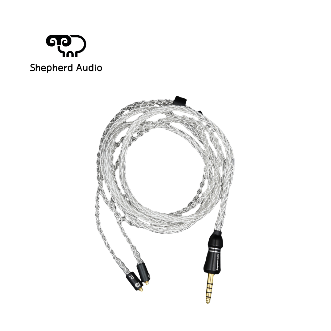 Shepherd Audio Dorper 5N 八芯 冷凍純銀 耳機升級線