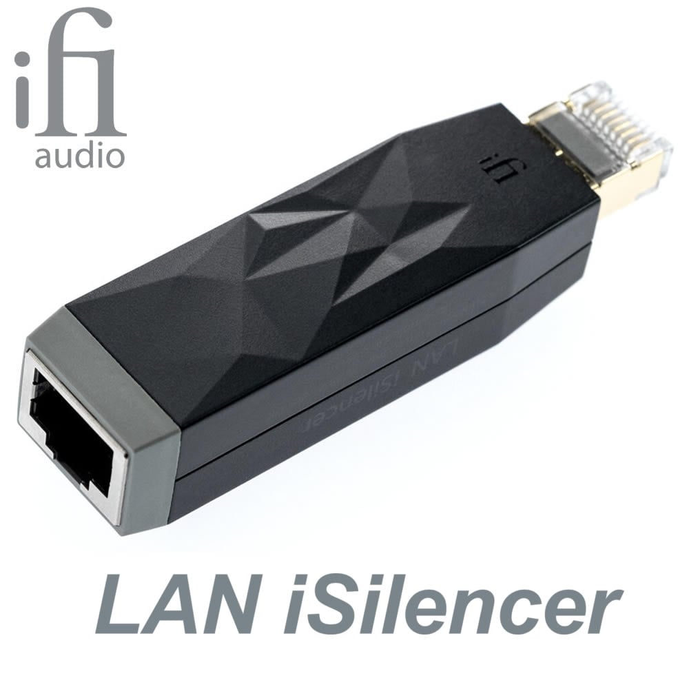 英國 iFi Audio LAN iSilencer RJ-45 網路訊號淨化器 過濾器 主動減噪 降躁