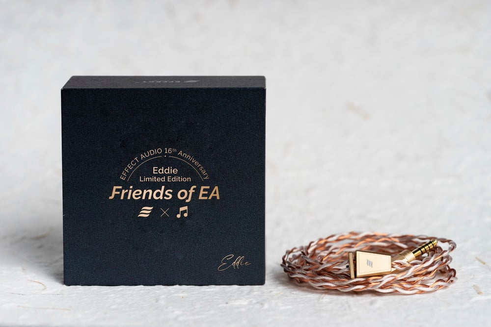 Effect Audio x Eddie 十六周年老友記系列 限量 Eddie 耳機升級線｜致敬聲音與友情的全能之作