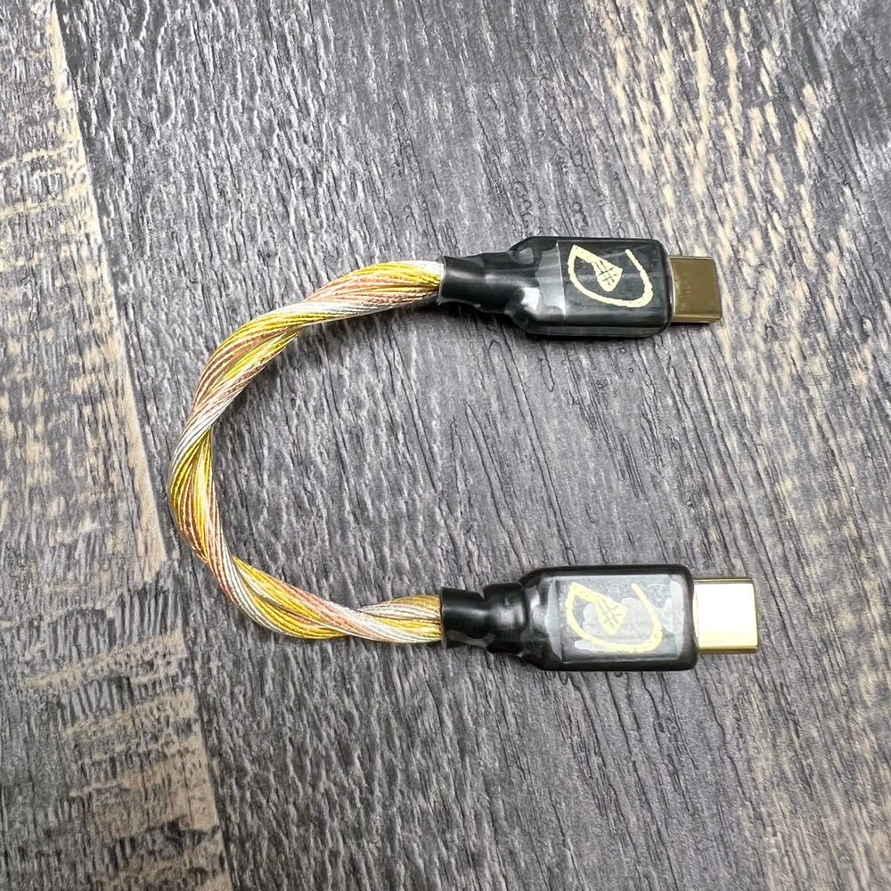 大力揚 Power Praise AGC 鍍金/鍍銀/單晶銅混編 USB 數位升級線 A公 Type C Micro 小尾巴升級線