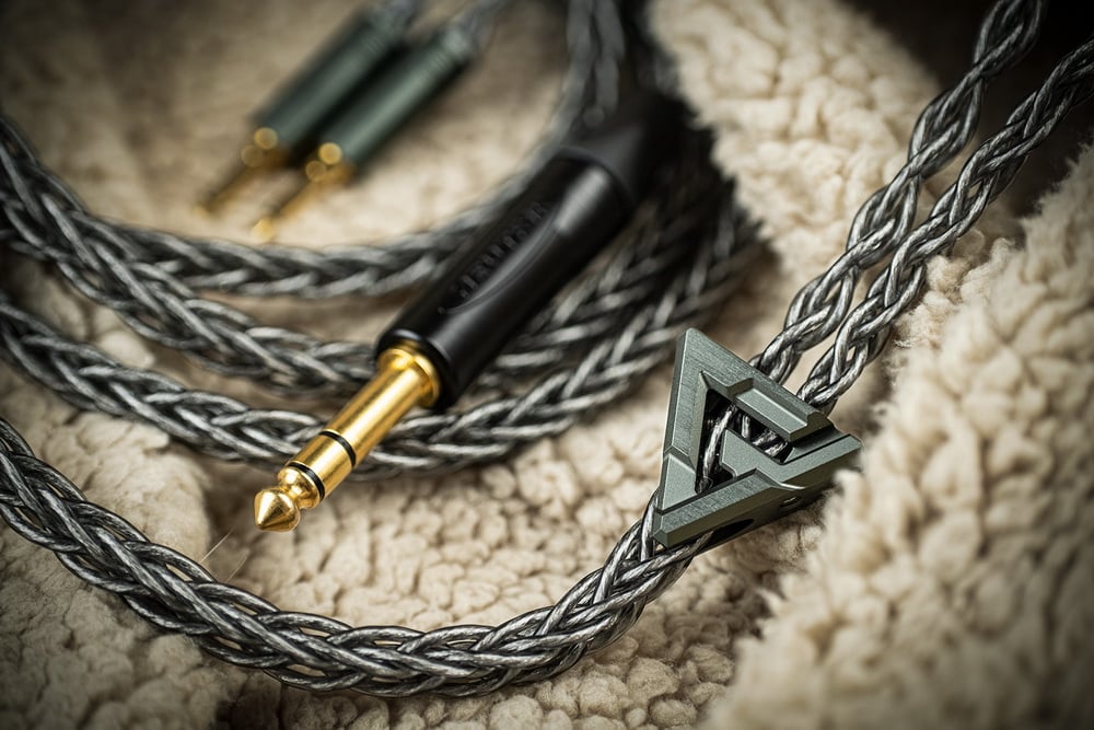 Vortex Cables - IRIS 8wire for HIFIMAN 耳機升級線｜7N 單晶銅鍍銀｜解鎖耳機潛能的發燒級升級線