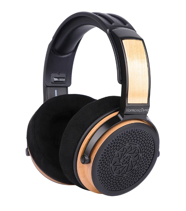 HarmonicDyne Poseidon 定制 50 mm鎳膜動圈單體Hi-Fi 開放式耳罩耳機