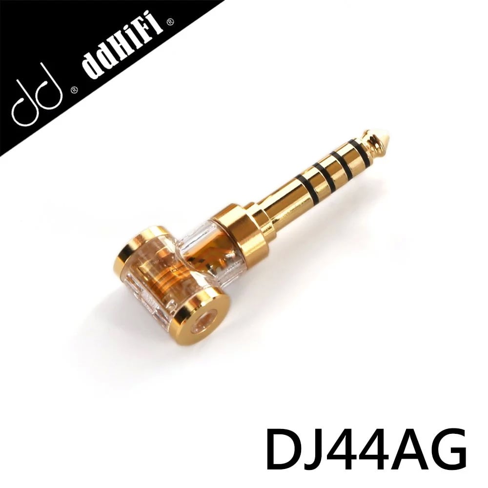 【ddHiFi DJ44AG 2.5mm平衡(母)轉4.4mm平衡(公)轉接頭】