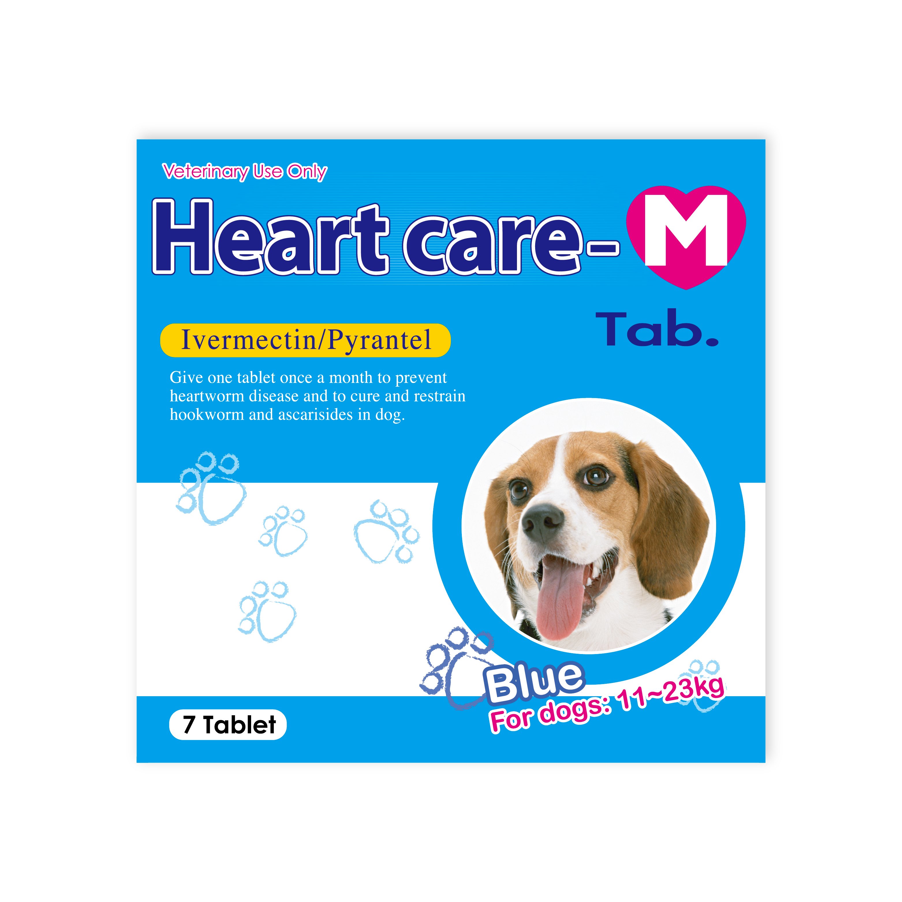 可汝心Heart care®犬心絲蟲預防藥【 M 】