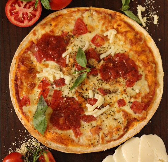 豪華瑪格麗特 (奶素)(11吋) Premium Margherita Pizza