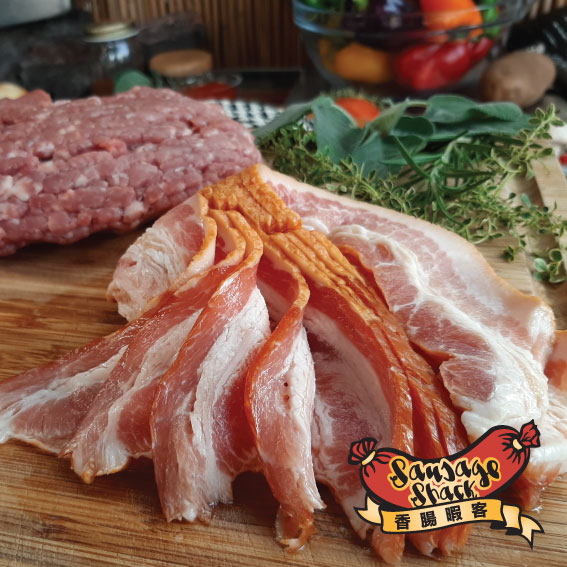 煙燻厚切培根 / 1000g / Smoked Sliced Bacon
