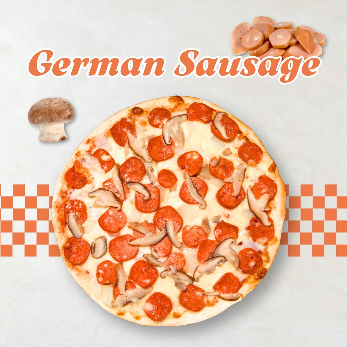 德式香腸 (8吋) German sausage