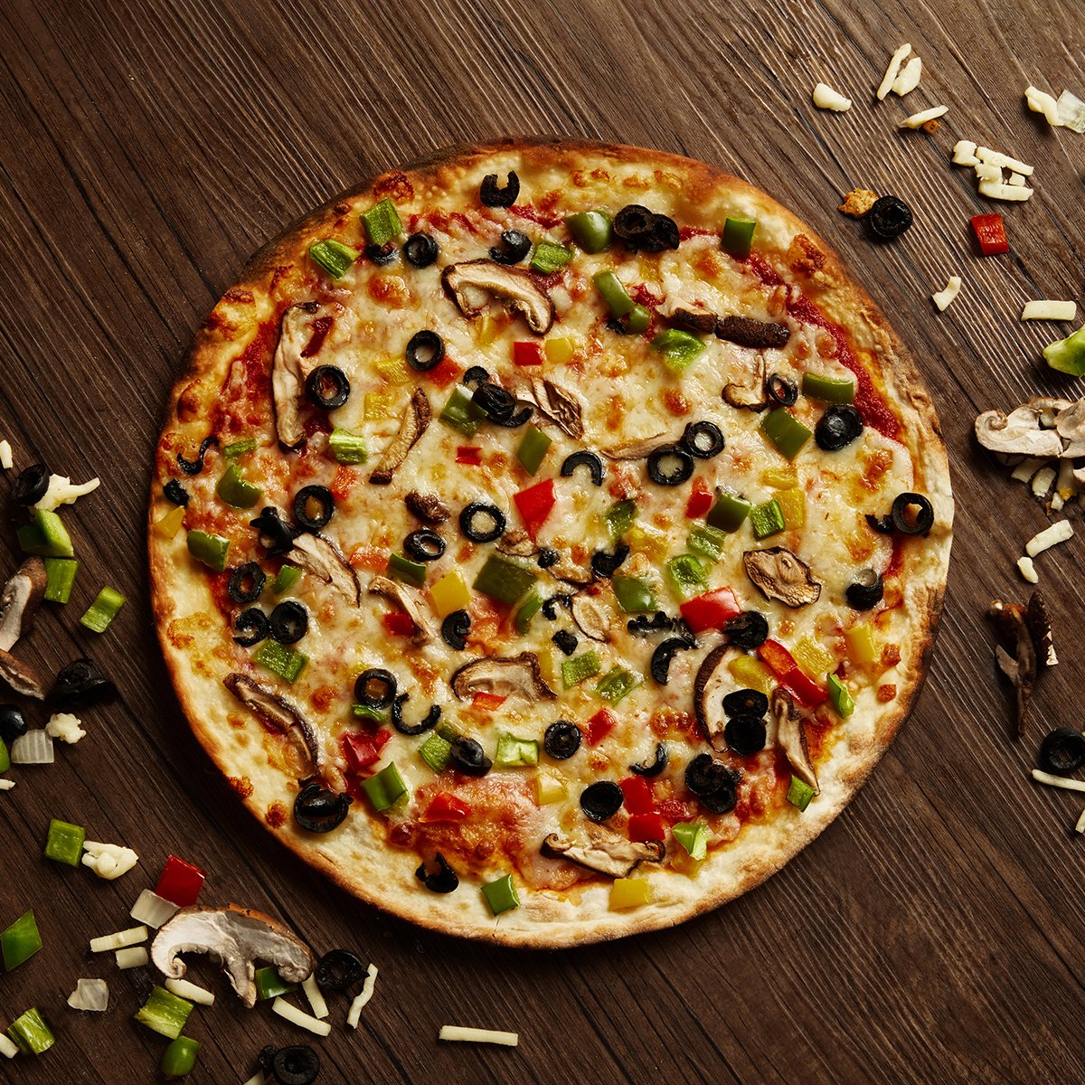 田園鮮蔬 Garden Veggie (奶素)(11吋)