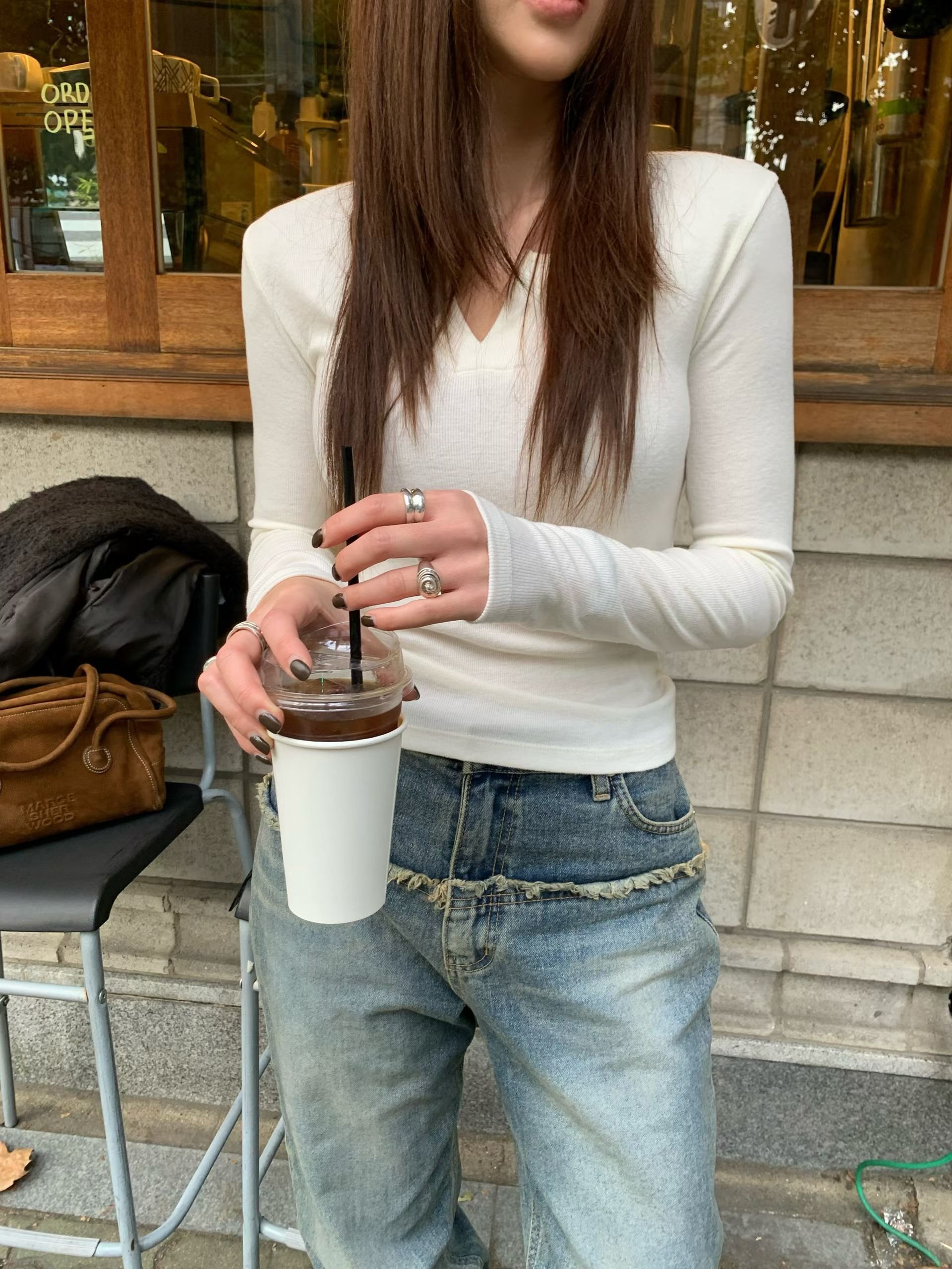 超舒服百搭開領上衣（自留）