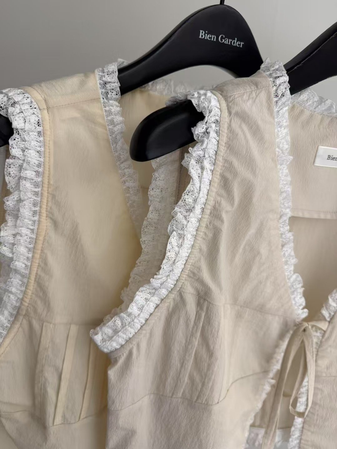 SALE！蕾絲棉質背心