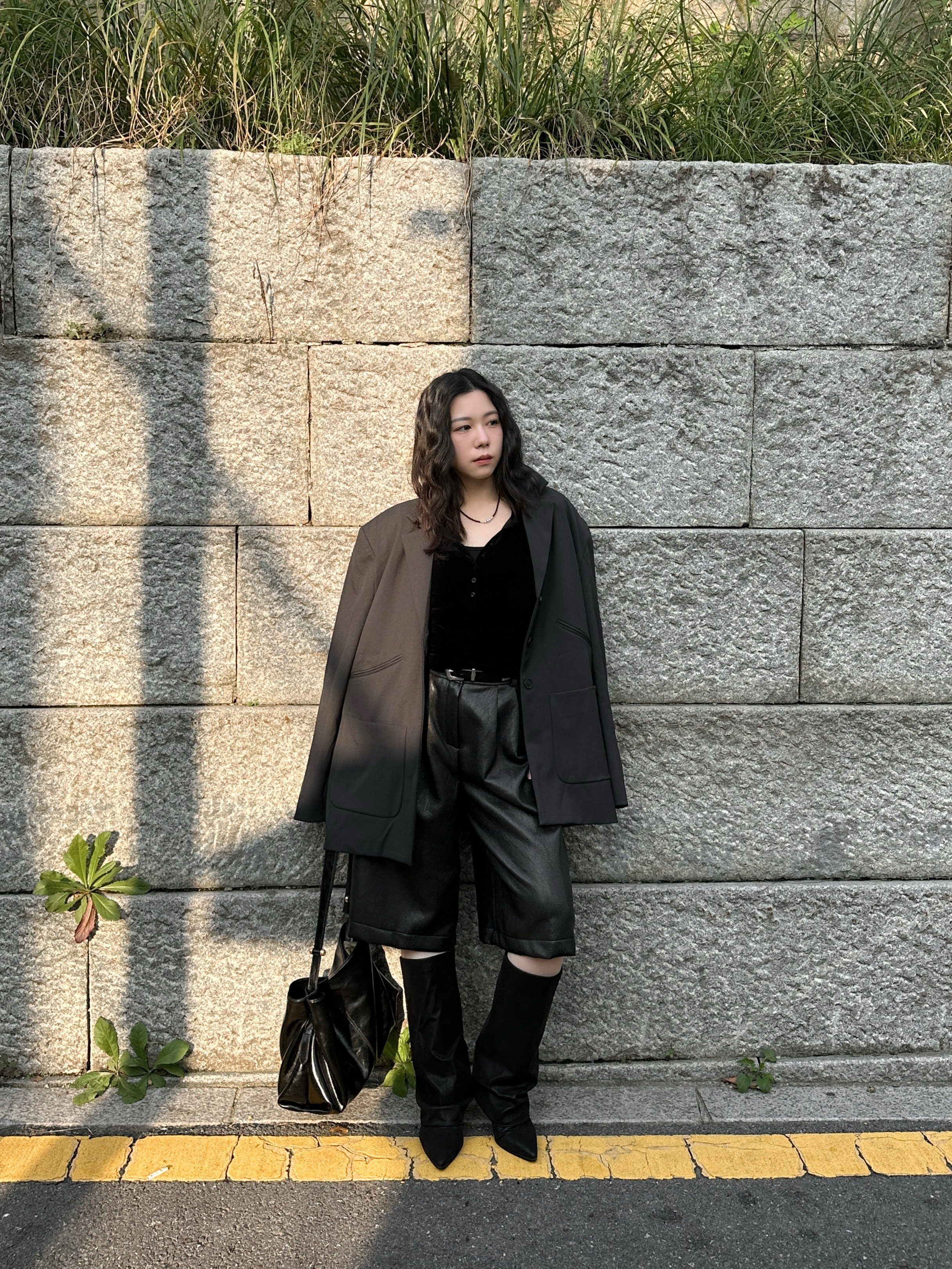 oversize時髦派西裝外套