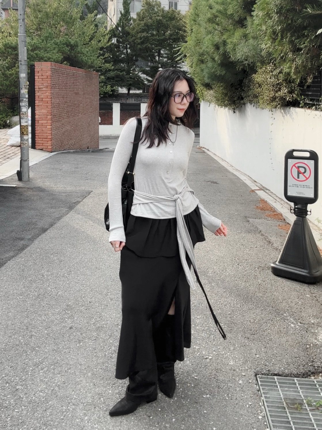 親膚彈力兩面穿立領上衣