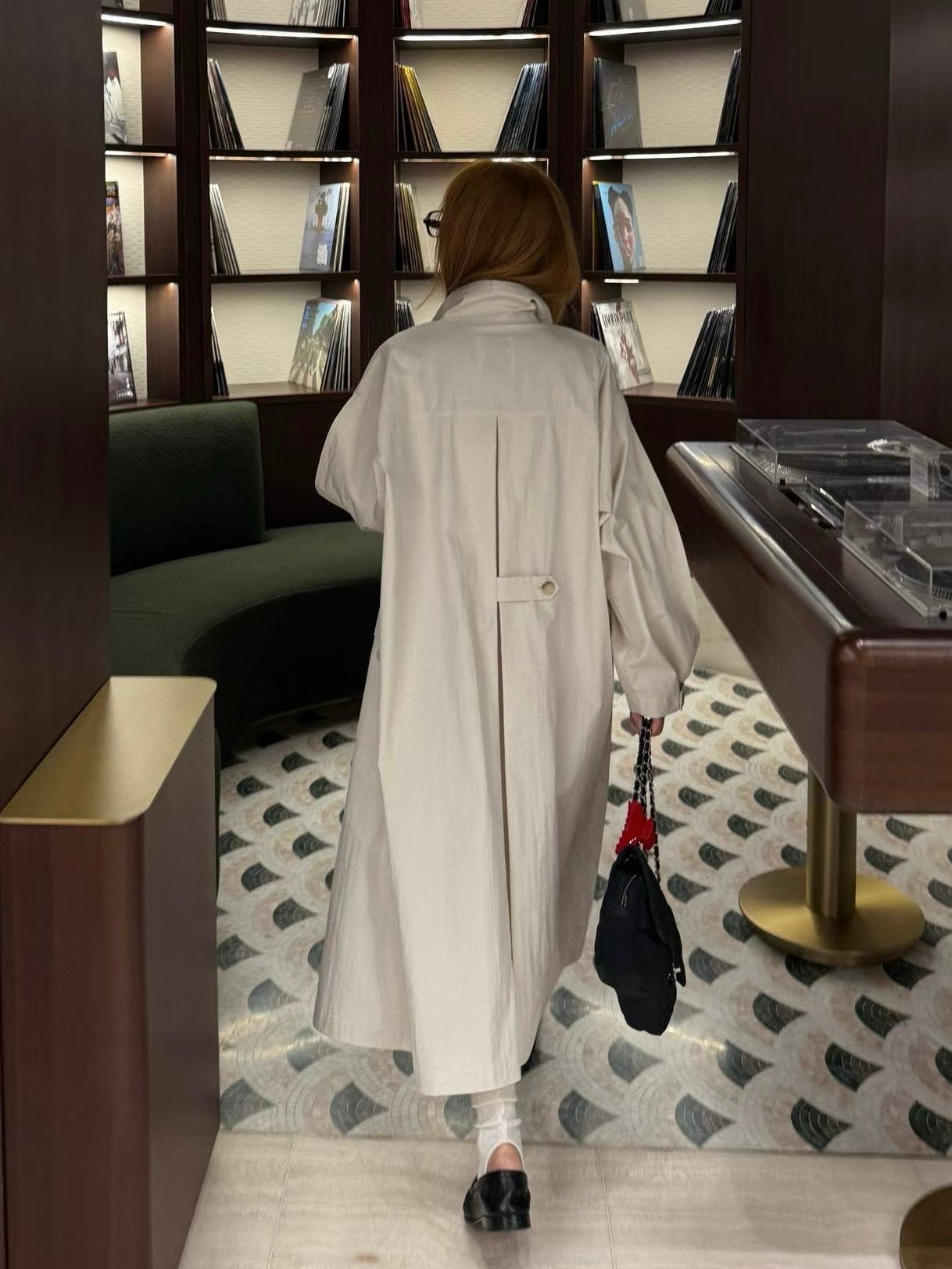 自留款細節滿滿立領風衣外套