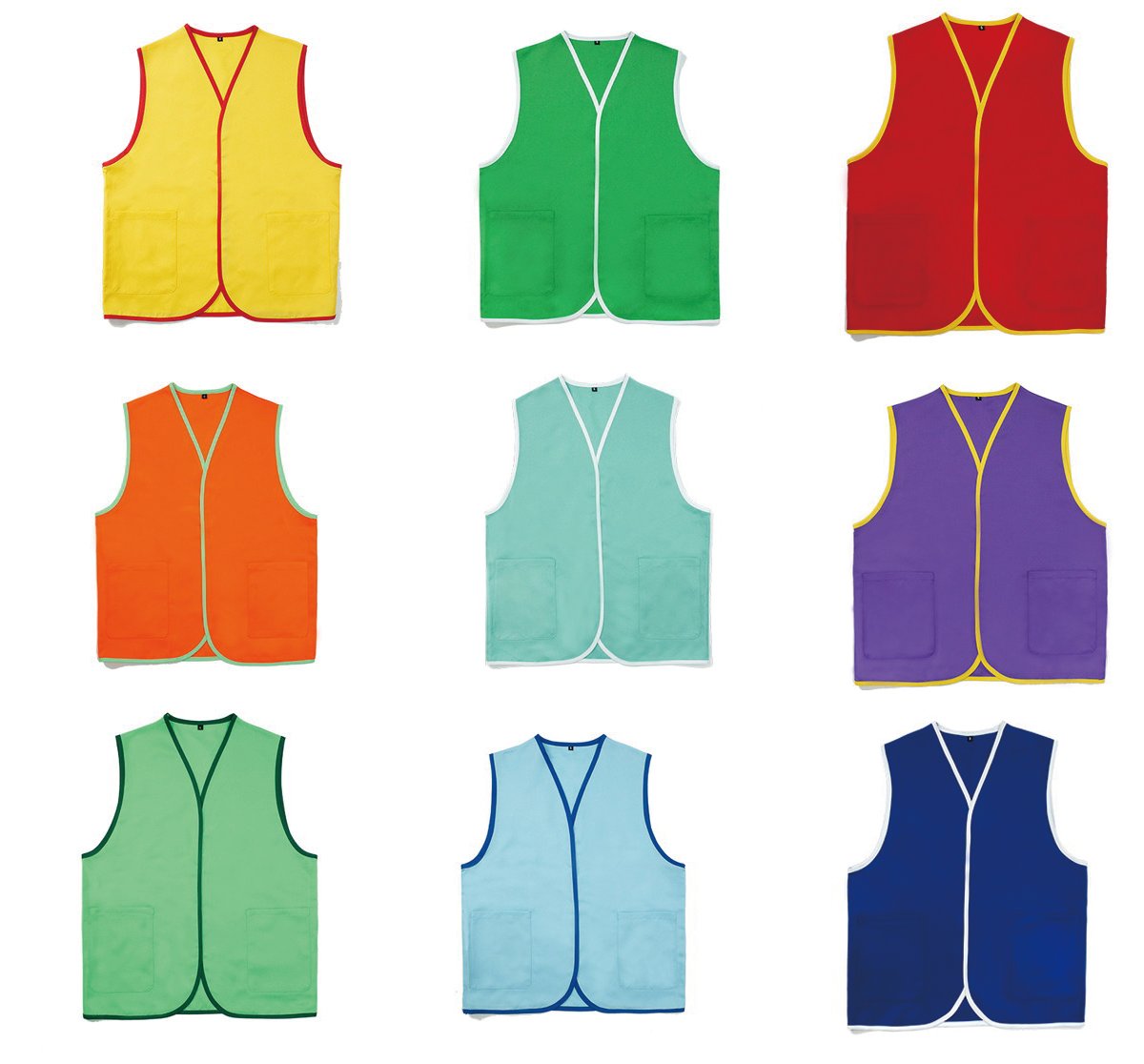 【活動背心】萬用雙口袋 活動 選舉背心 15色