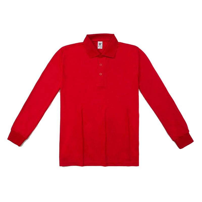 【POLO衫】 涼感吸濕排汗長袖運動POLO衫