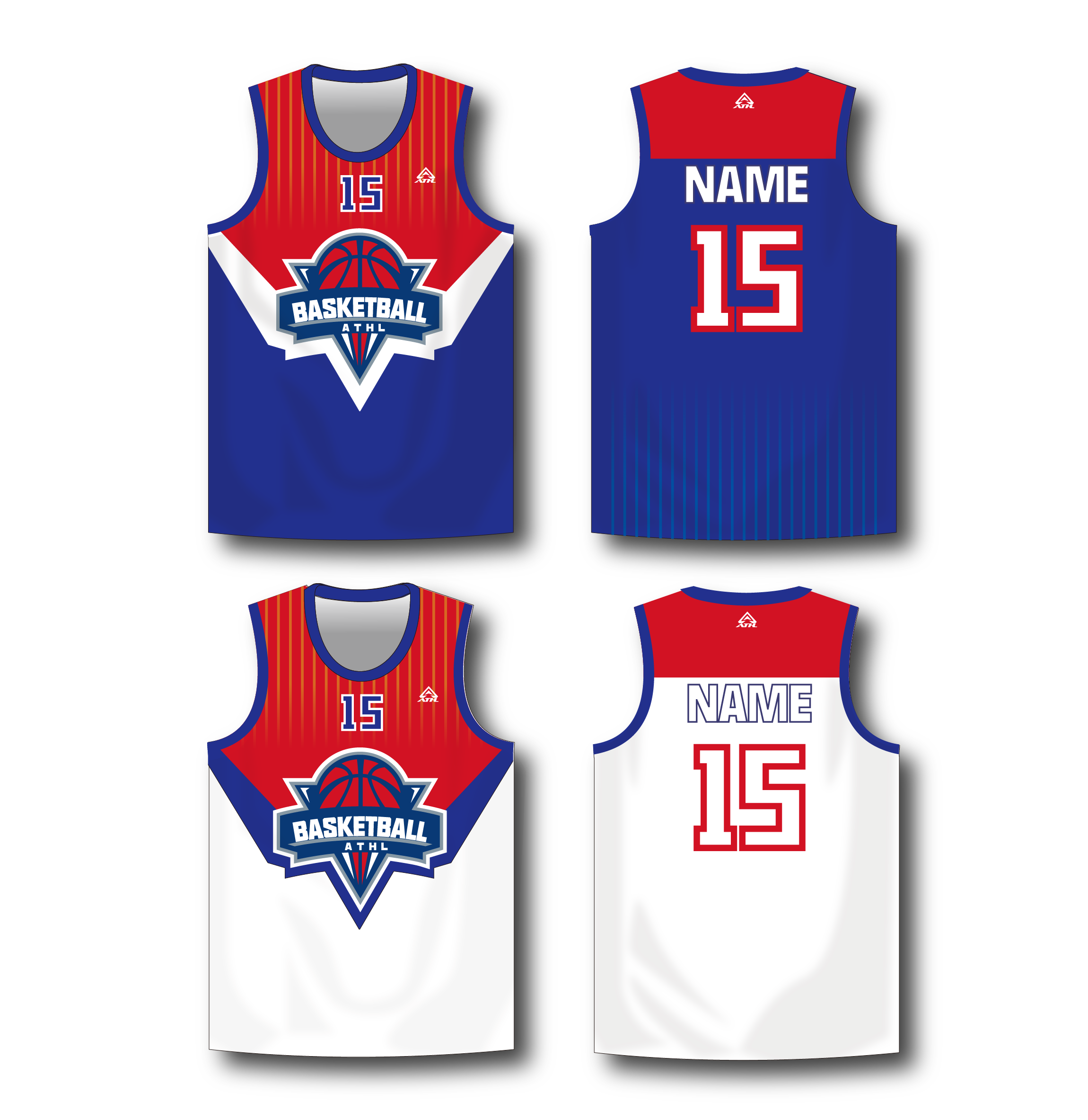 ATHL 熱昇華籃球服 #0049