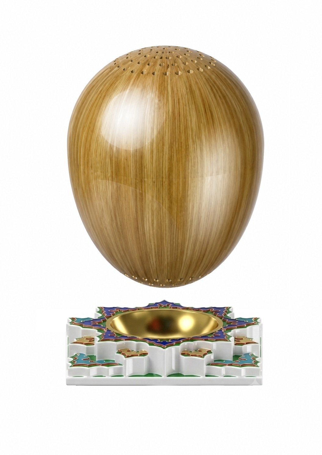 帝王藝術豪邸「木紋金屬」骨灰罐
